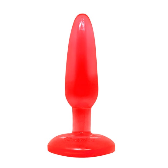 Baile Anal Plug Soft Touch Red 14,2 1ud