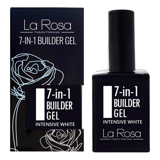 La Rosa Gel Construtor 7 In 1 Intensive White UV LED 15 ml