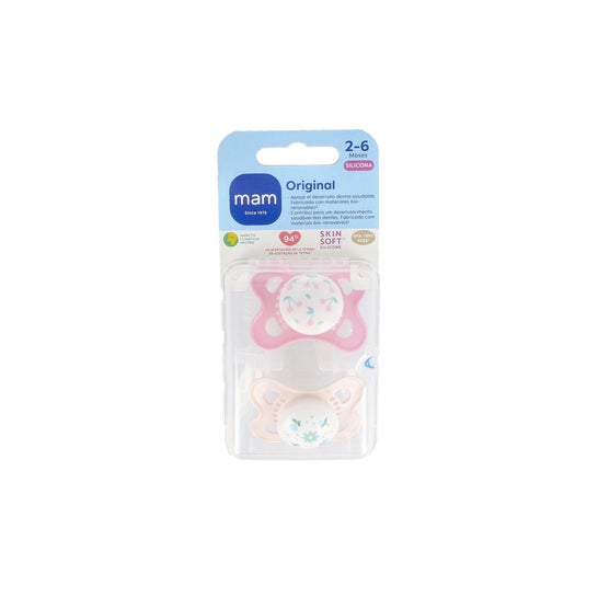 Mam chupeta Baby Soother Original Silicone 0-6 M 2uts