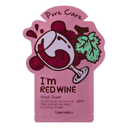 Tony Moly I'M Real Máscara Facial de Vinho Tinto 21g