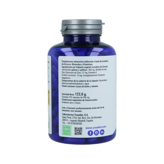 Ynsadiet Leva-Zinco 225cáps
