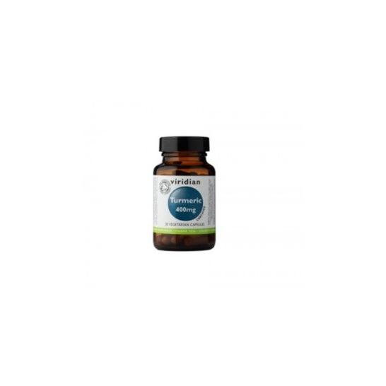 Açafrão orgânico Viridiano 400mg 30cáps