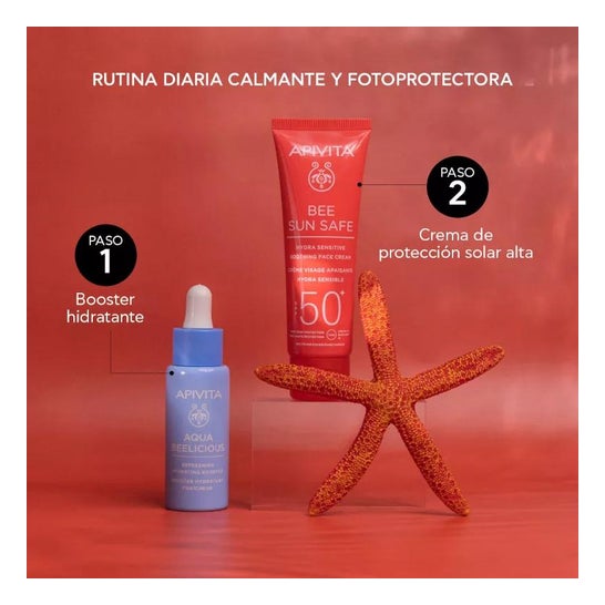 Apivita Bee Sun Safe Creme Hidratante Facial Spf50 50ml Apivita Bee Sun Safe Creme Hidratante Facial Spf50 50ml