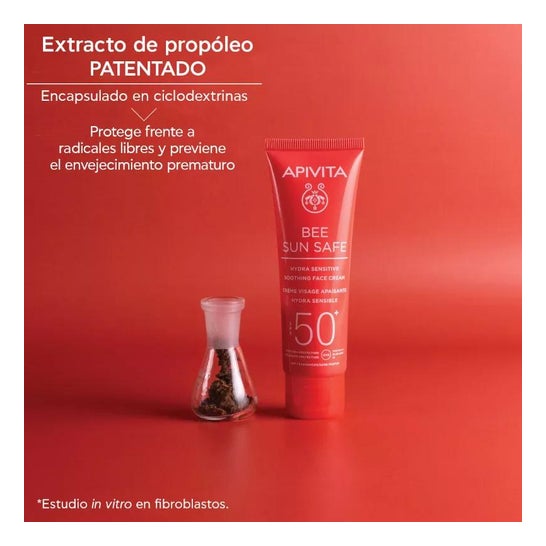 Apivita Bee Sun Safe Creme Hidratante Facial Spf50 50ml Apivita Bee Sun Safe Creme Hidratante Facial Spf50 50ml