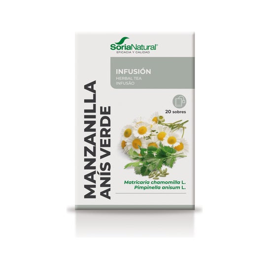 Soria Natural Camomila com anis Infusão 20 filtros