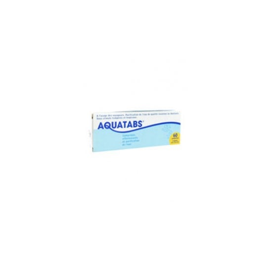 Sovedis Aquatabs purificação da água 60 comprimidos