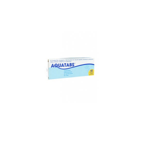 Sovedis Aquatabs purificação da água 60 comprimidos