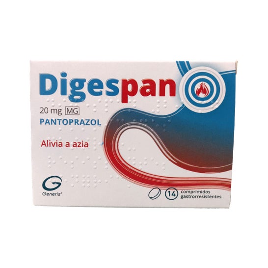 Generis Digespan Pantoprazol 20mg 14comp