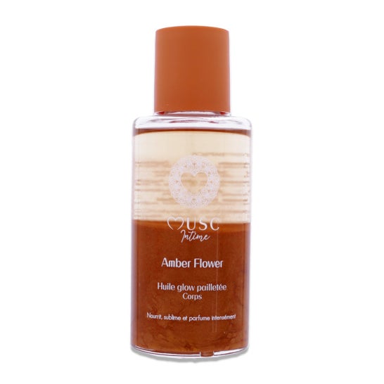 Musc Intime Óleo Corporal Brilhante Amber Flower 100 ml