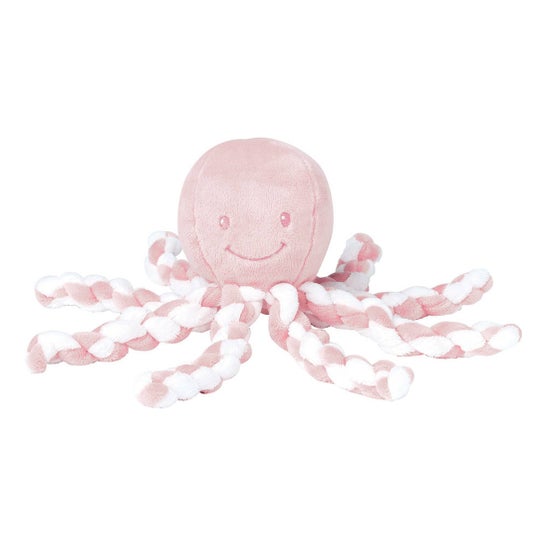 Nattou Octopus Piu-Piu Pink 1pc