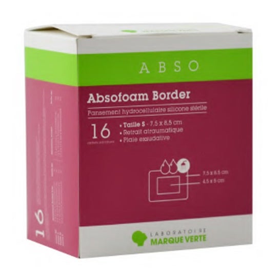 Absofoam Border Pans 7,5X8,5Cm 16