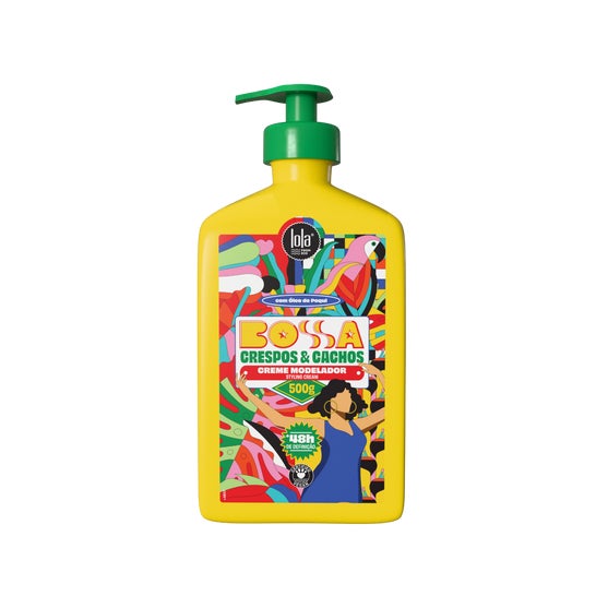 Lola Cosmetics Bossa Creme Modelador para Caracóis e Crespos 500 g