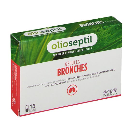 Olioseptil Bronches 15 Cápsulas