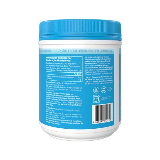 Proteínas Vitais Peptídeos de Colágeno 567g