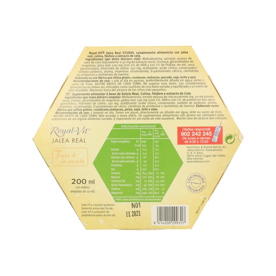 Dietisa royal jelly royalvit studio 20 frascos