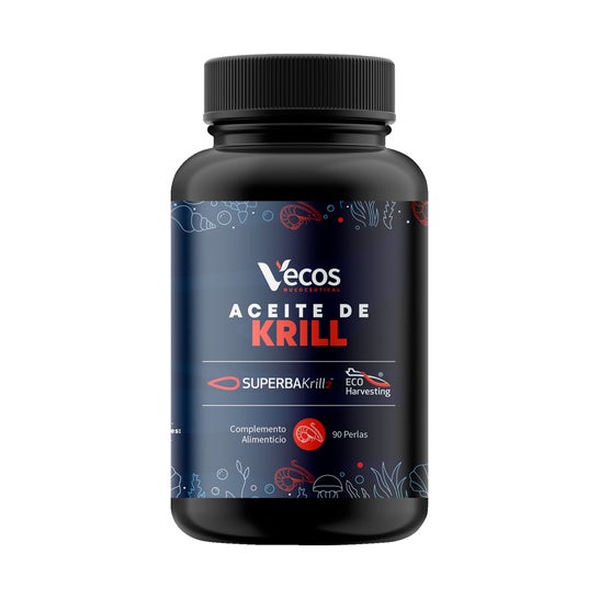 Vecos Nucoceutical Aceite de Krill 90 Perlas