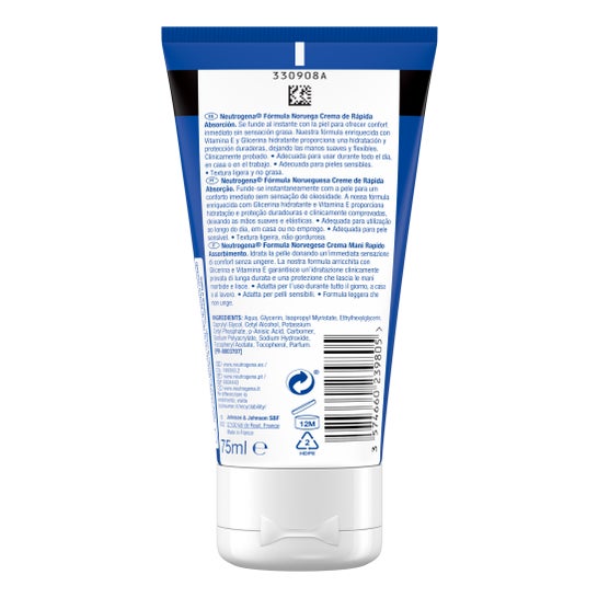 Neutrogena™ creme de mãos rápida absorção 75ml