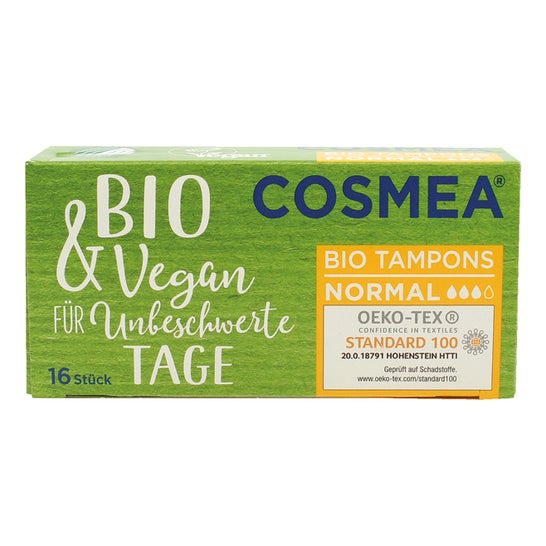 Cosmea Bio & Vegan Tampons Normal 16 Unidades