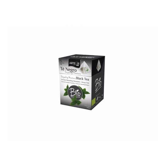 Artemis Black Tea Darjelling Infusi Bio 15 saquinhos de chá 30g