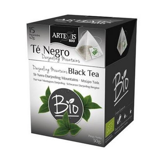 Artemis Black Tea Darjelling Infusi Bio 15 saquinhos de chá 30g