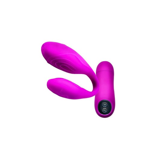 Bonita Indulgência do Estimulador de Amor tipo C Lila 1pc