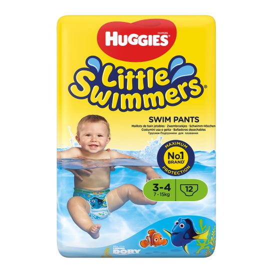 Abrazos Pañal Bañador Talla 3-4 7-15 kg 12 uds