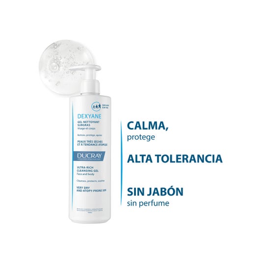 Gel de Limpeza Ducray Dexyane Overdone 400ml