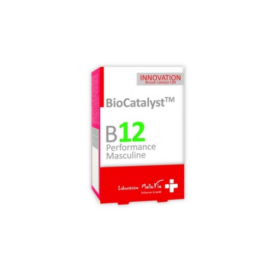 Meliovie Biocatalyst B12 desempenho masculino 30 cápsulas