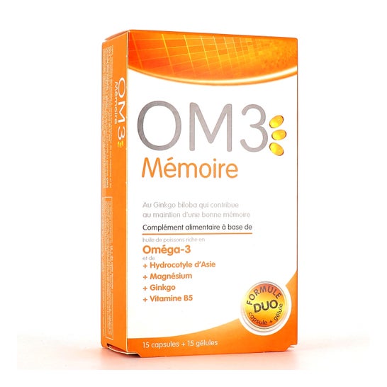 Isodisnatura OM3 Memória 15 cápsulas +15 glóbulos