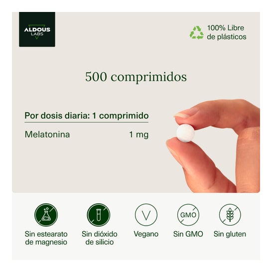 Aldous Labs Melatonina 1mg 500comp