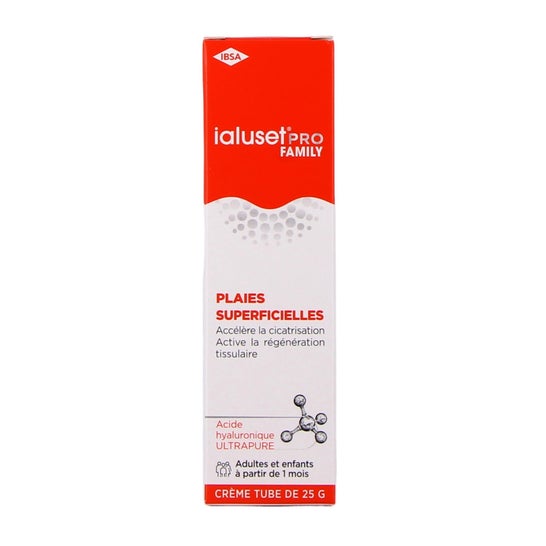 Ialuset Pro Family Creme Curativo Ácido Hialurónico 25 gr