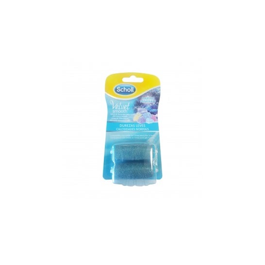 Scholl Velvet Smooth Diamond Crystals recargas de cabeças para calosidades ligeiras 2uds