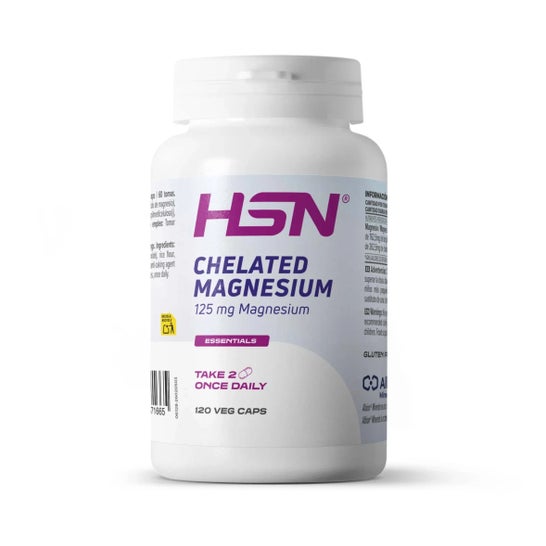 HSN Bisglicinato de Magnesio Albion™ 125mg Magnesio 120vcaps