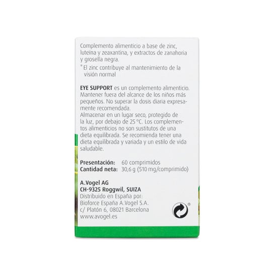 A. Vogel Eye Support 60 comprimidos