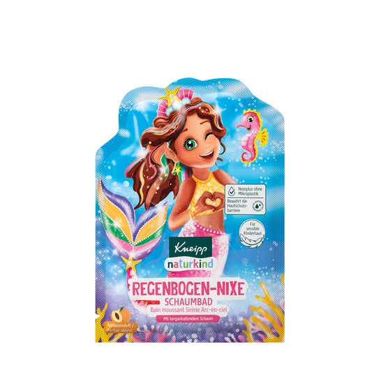 Kneipp Naturkind Banho Espumante Sereia Arco-Íris Damasco 40 ml