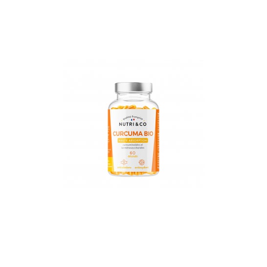 Nutri &amp; Co Turmeric 60 Cápsulas