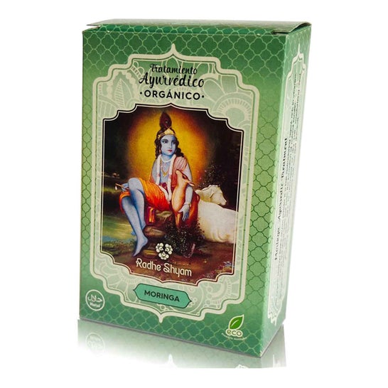 Radhe Shyam Tratamento Capilar Ayurvédico Moringa 100g