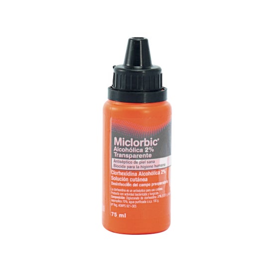 Michochloric 2% Cloreto de Clorexidina Alcoólica Clara 75ml
