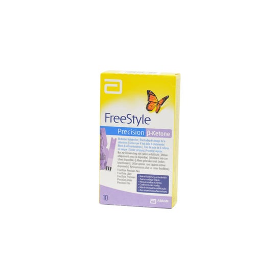 FreeStyle Precision Beta-Ketone Tiras Reagentes 10 Unidades