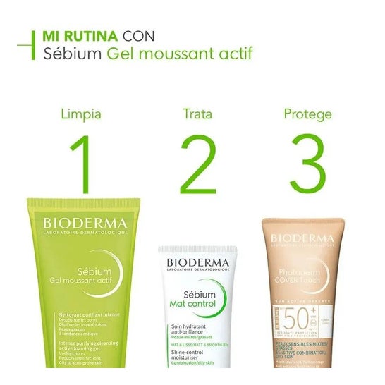Bioderma Sébium Gel Espumante Activo 200ml