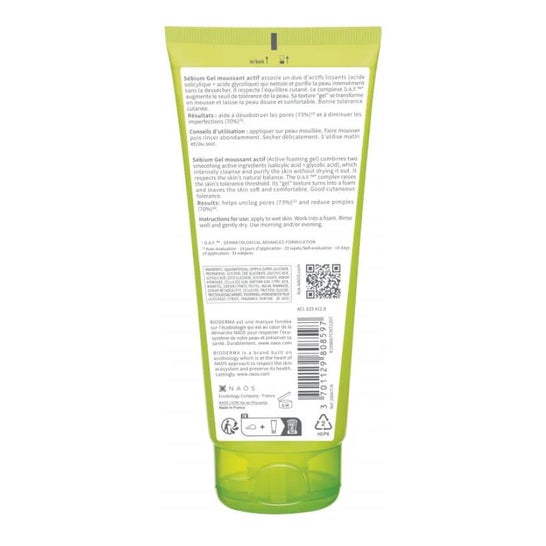 Bioderma Sébium Gel Espumante Activo 200ml