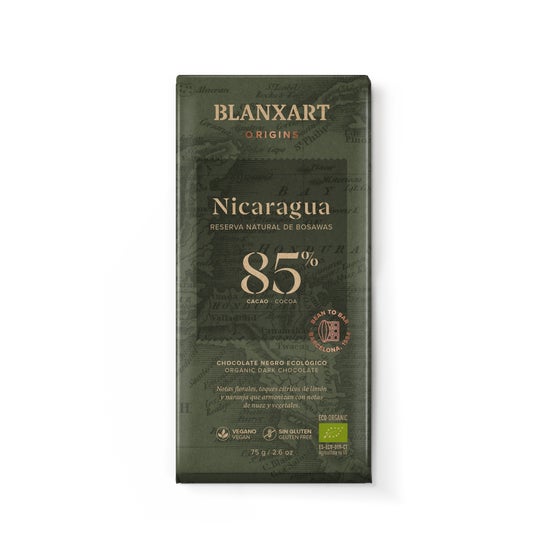 Blanxart Chocolate Negro 85% Nicarágua Eco 75g