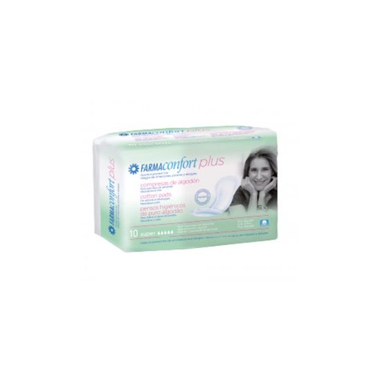 Farmaconfort Plus comprime 10uds de algodão super