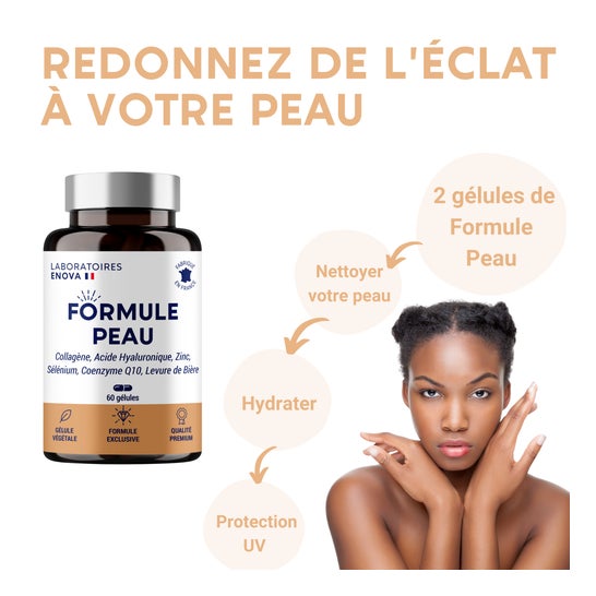 Laboratoires Enova Formule Peau 60 Gélules