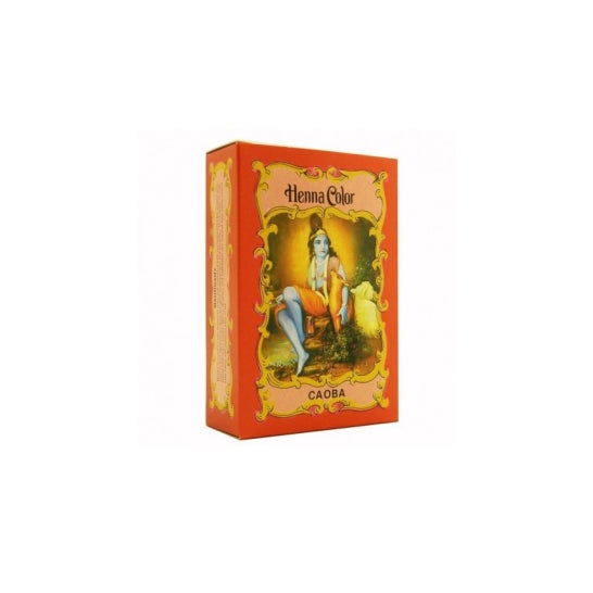 Radhe Shyam Henna Dye Nat Pó De Mogno 100gr