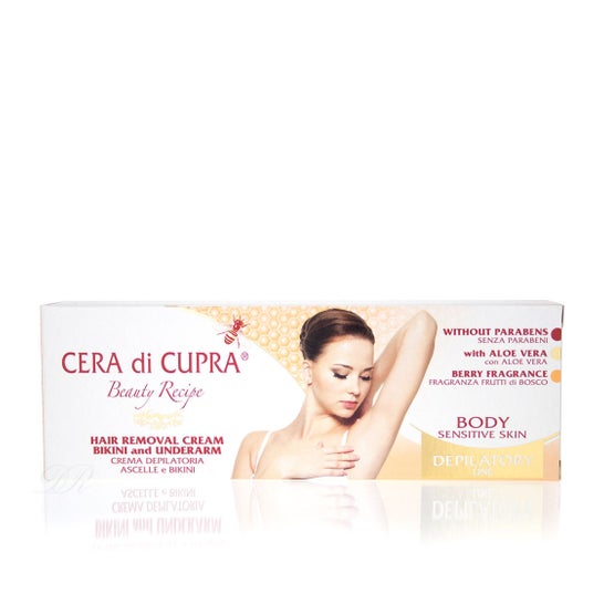 Cera de Cupra Creme Depilatório para Axilas 100Ml