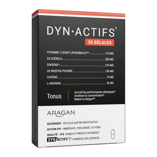 Synactives Dynactifs Tonus 30 glules