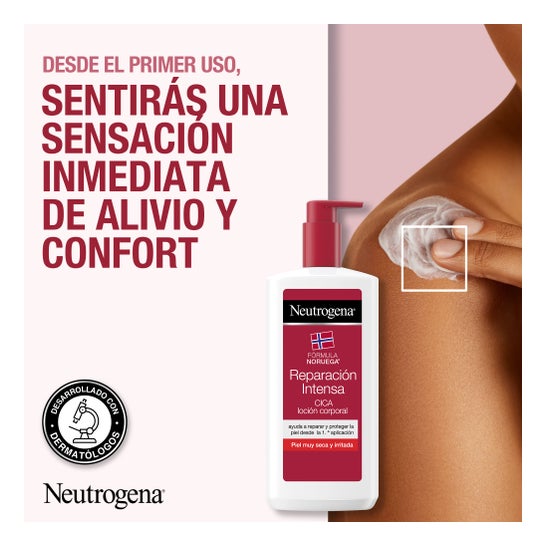Neutrogena Duplo Pele Sensível à Loção Corporal Intensa 2x750ml