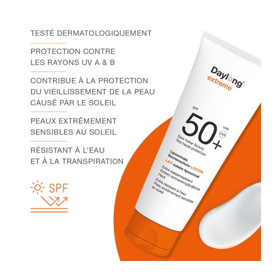 Galderma Daylong Extreme SPF50+ Lipossomal Body &amp; Face Sun Milk 200ml