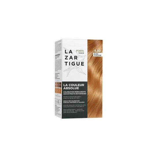 Kit Lazartigue Cor Absoluta 8.30 Rubio Claro Dorado